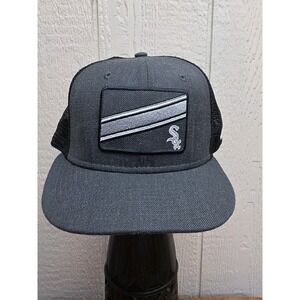New Era Chicago White Sox Trucker Snapback Cap 9FIFTY Grey & Black MLB